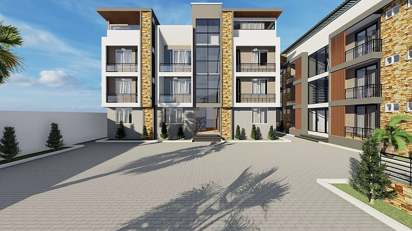 Residential front elevation concept