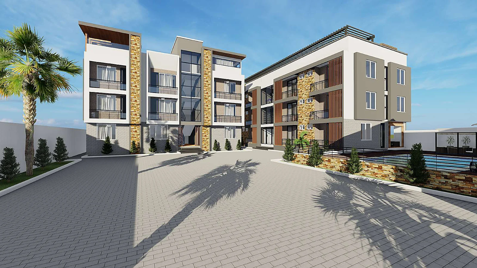Private residential development designed by JOCL