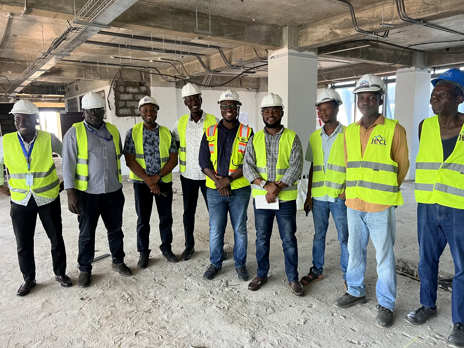 JOCL project team on site for the FDA specialist laboratory programme