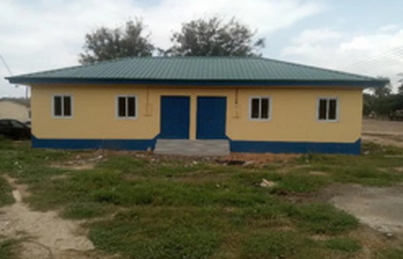 Completed AFCONS police apartment building